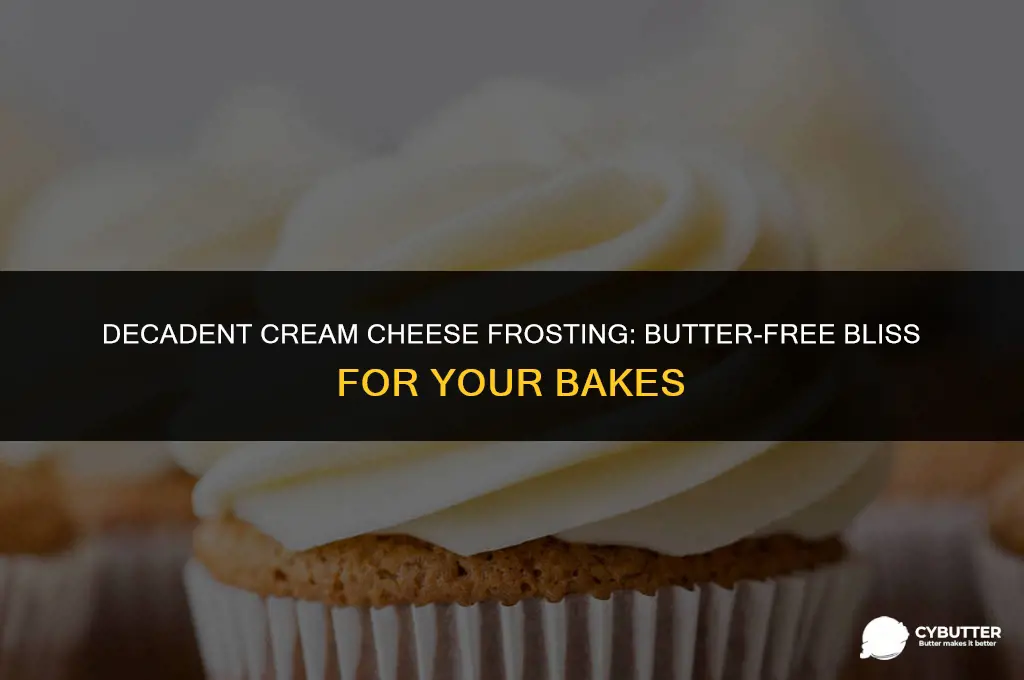 how to make cream cheese frosting without butter