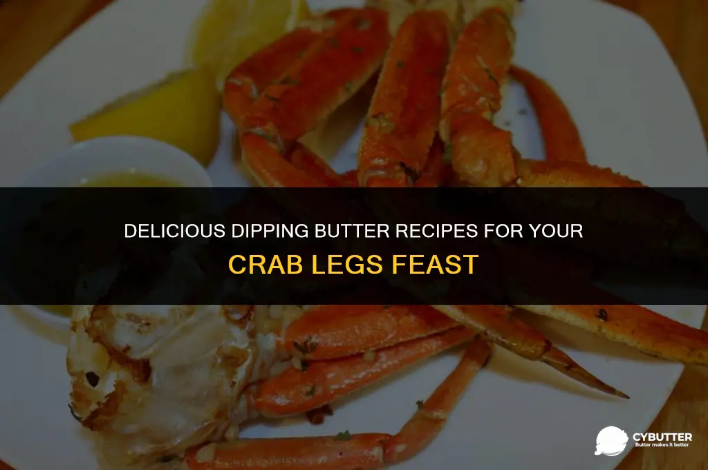 how to make dipping butter for crab legs