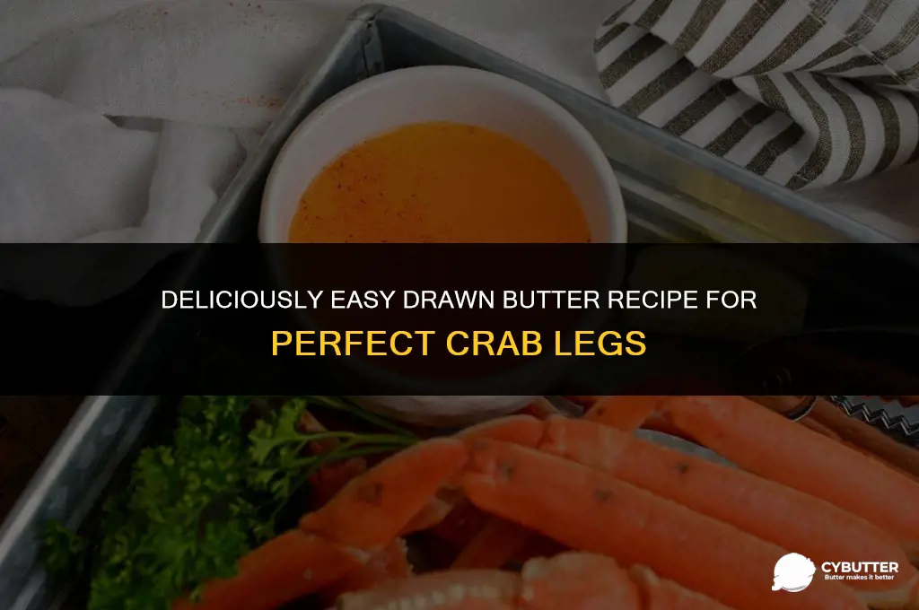 how to make drawn butter for crab legs