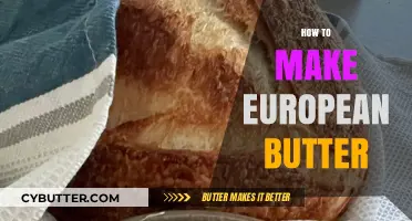Crafting Richness: The Art of Making European Butter at Home
