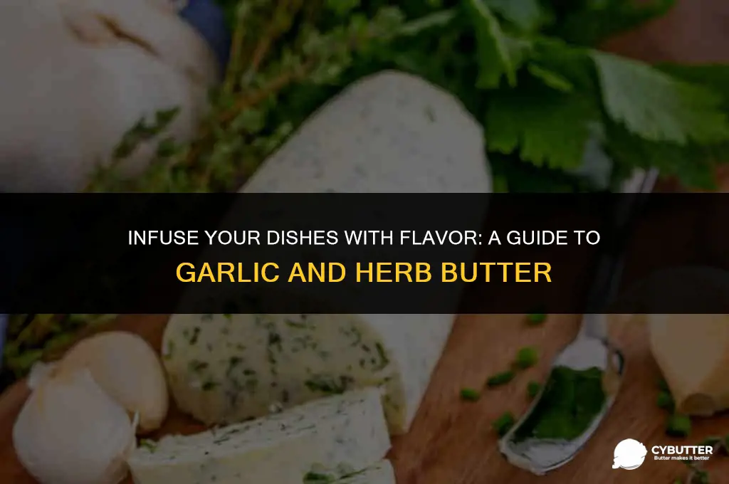 how to make garlic and herb butter