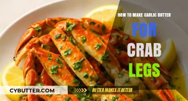 Savor the Flavor: Homemade Garlic Butter for Crab Legs Delight