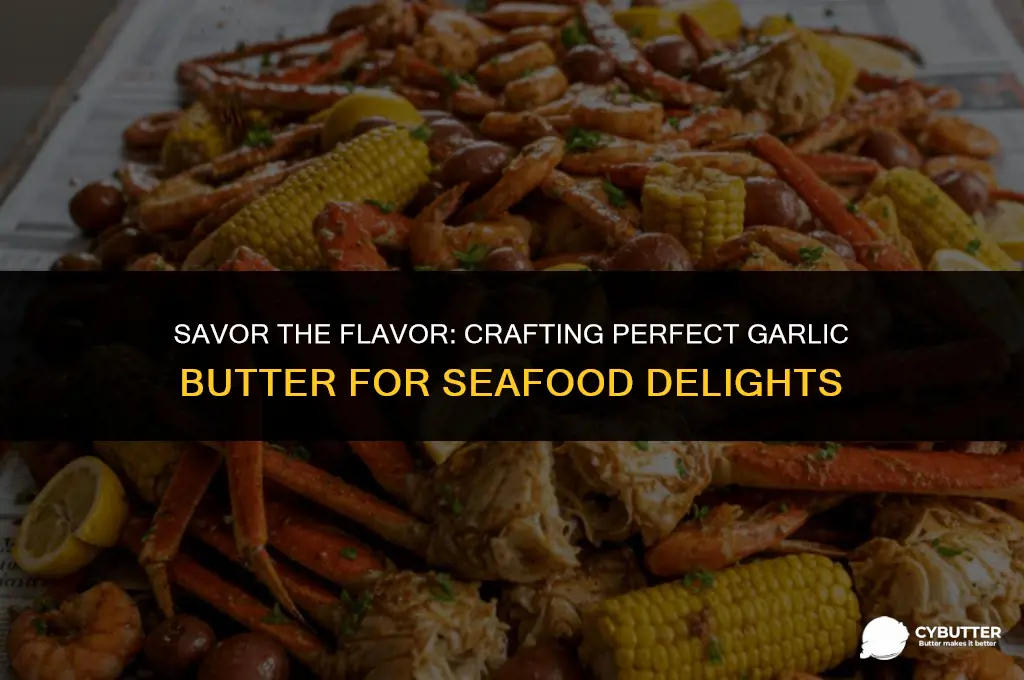 how to make garlic butter for seafood