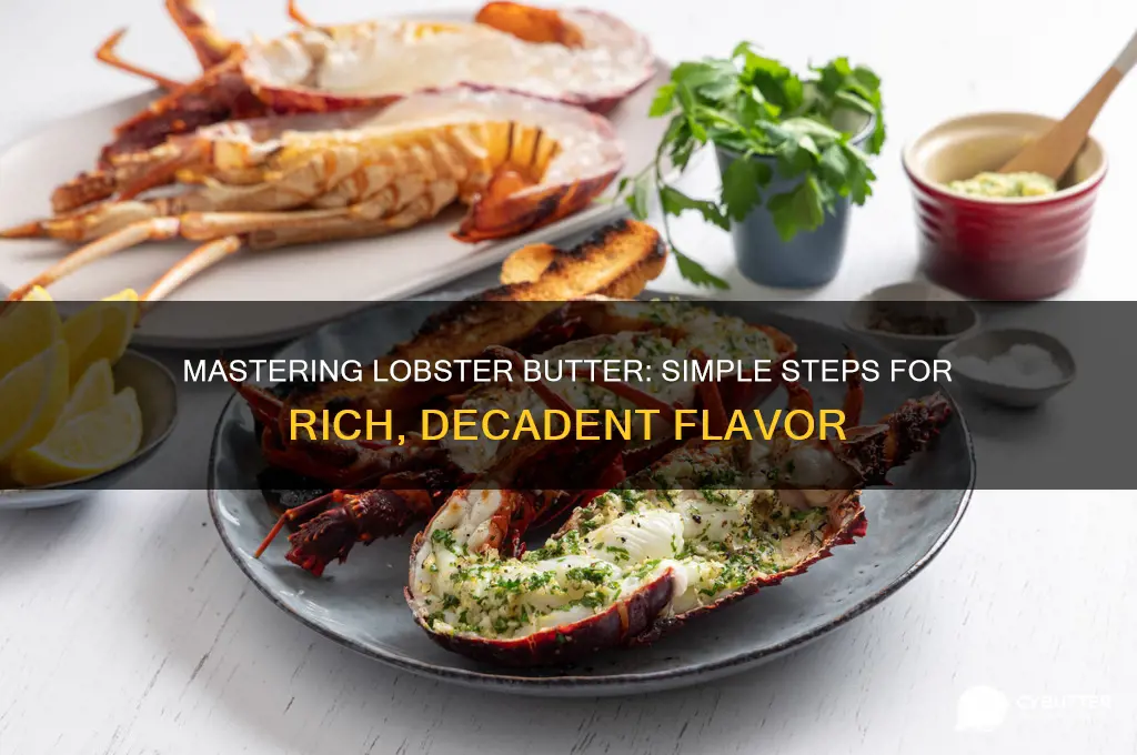 how to make good lobster butter