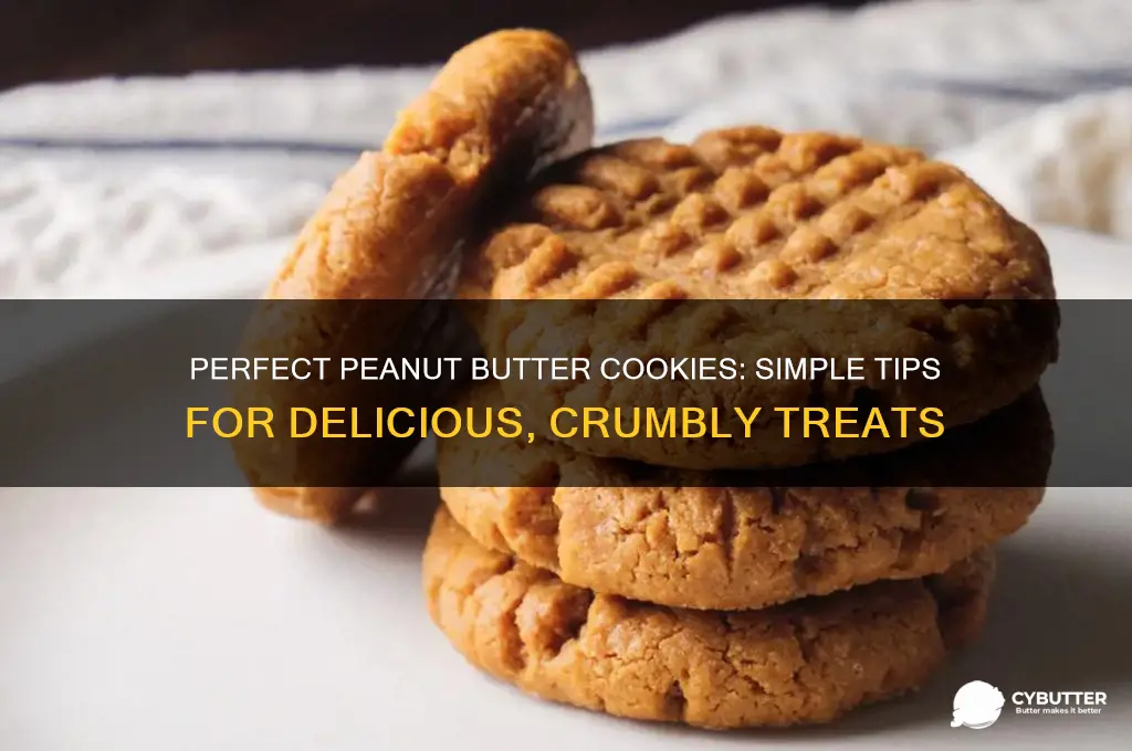 how to make good peanut butter cookies