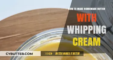 From Whipping Cream to Butter: A Simple Homemade Guide