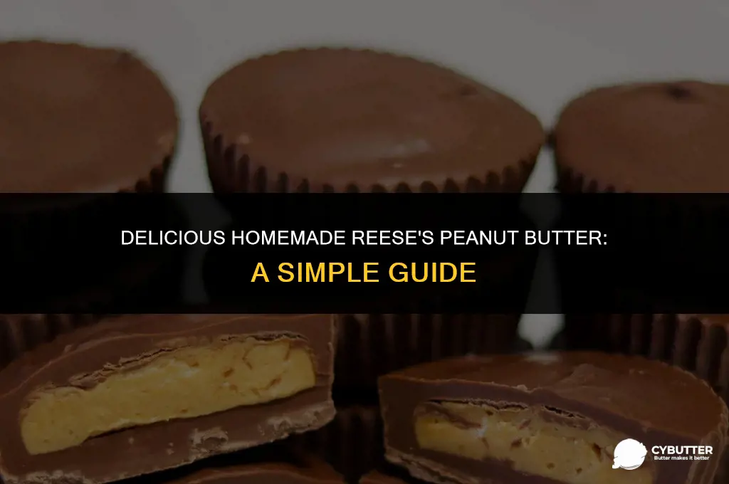 how to make homemade reese