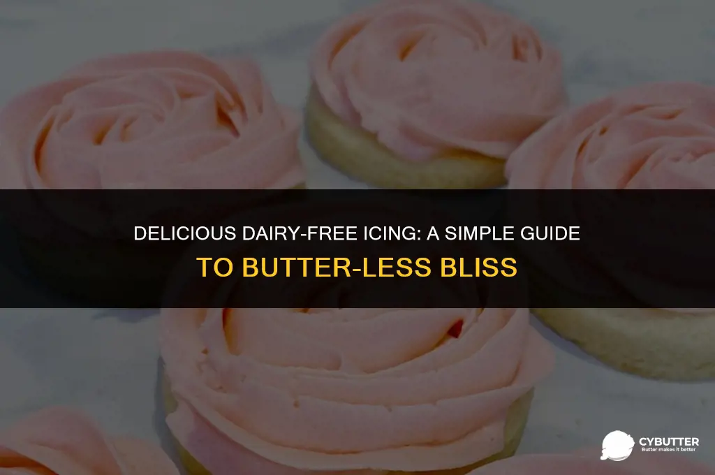 how to make icing without butter