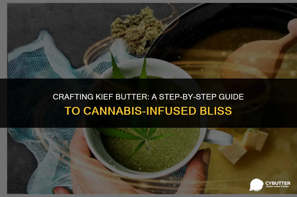 how to make kief butter