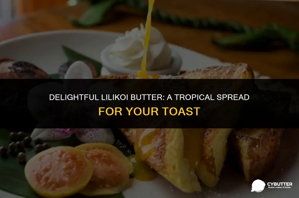 how to make lilikoi butter