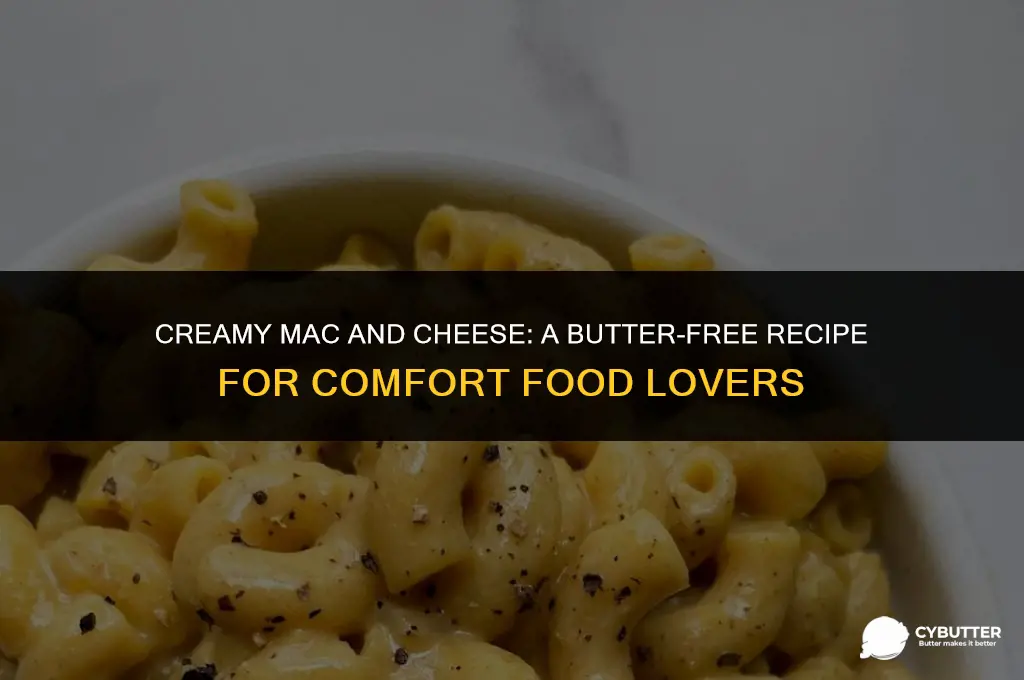 how to make mac and cheese without butter