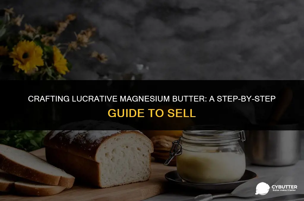 how to make magnesium butter to sell