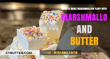 Homemade Marshmallow Fluff: A Simple Recipe with Marshmallows and Butter