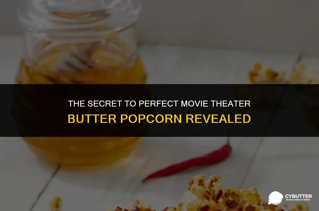 how to make movie theater butter popcorn