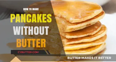 Delicious Pancakes: A Butter-Free Recipe for a Healthier Breakfast
