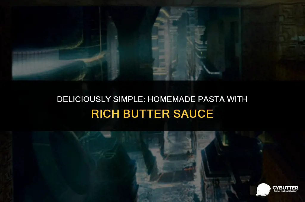 how to make pasta with butter sauce