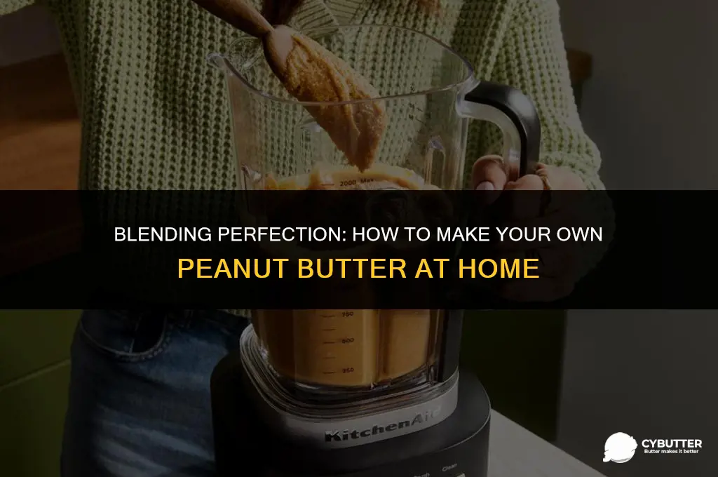 how to make peanut butter blender