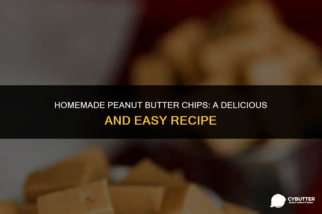 how to make peanut butter chips