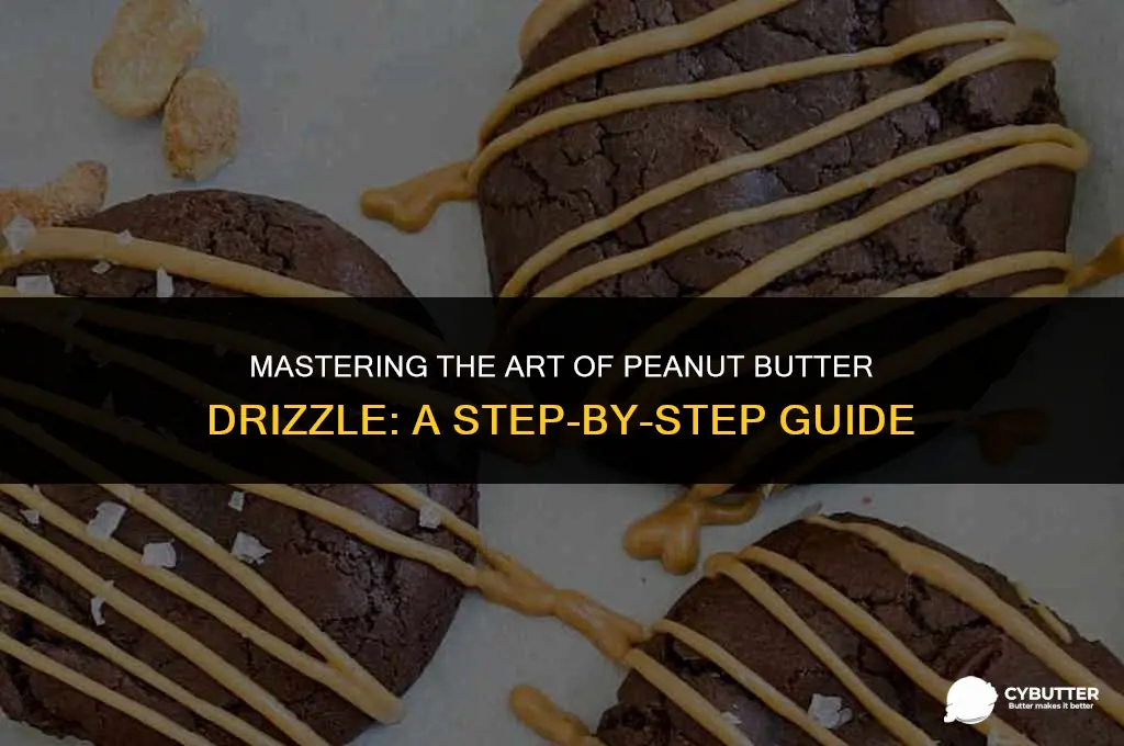 how to make peanut butter drizzle