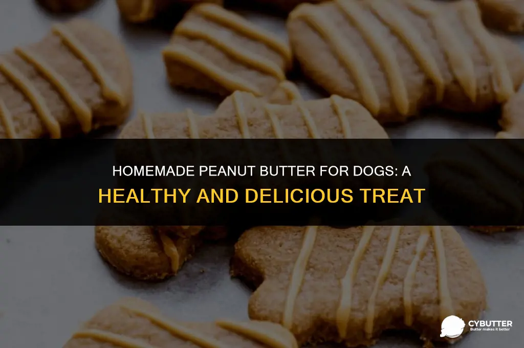 how to make peanut butter for dogs