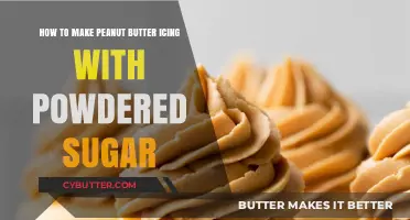 Easy Peanut Butter Icing Recipe Using Powdered Sugar