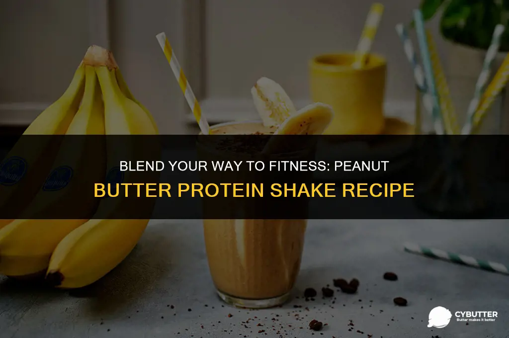 how to make peanut butter protein shake