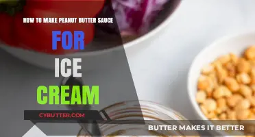 Delicious Homemade Peanut Butter Sauce for Ice Cream: A Simple Recipe