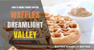 Delicious Peanut Butter Waffles: A Dreamlight Valley Recipe
