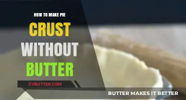 Flaky and Delicious: Butter-Free Pie Crust Recipe Revealed!