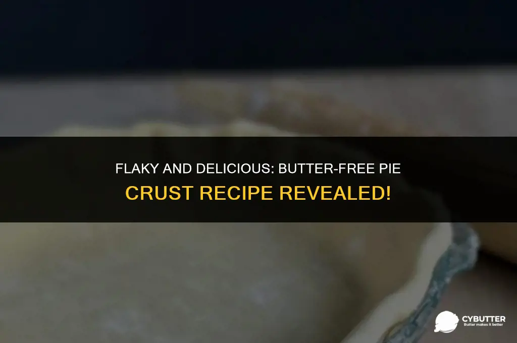 how to make pie crust without butter