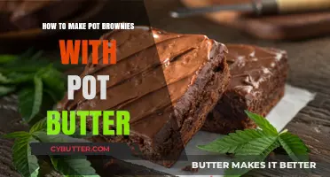 Elevate Your Baking: Pot Brownies with Homemade Pot Butter