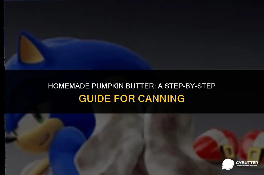 how to make pumpkin butter for canning