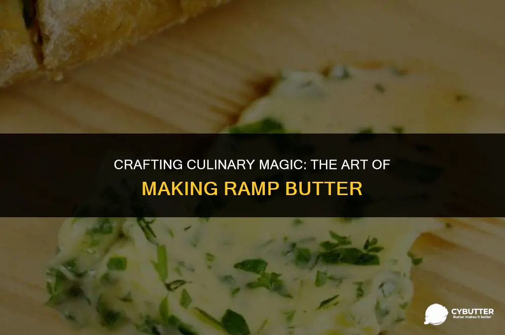 how to make ramp butter