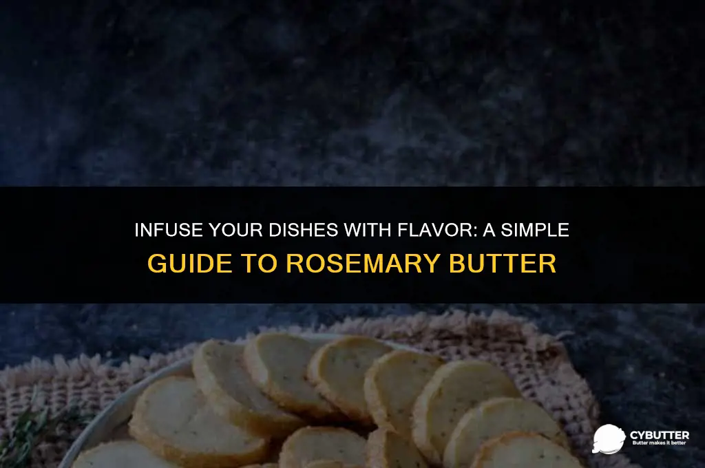 how to make rosemary butter