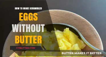 Delicious Butter-Free Scrambled Eggs: A Healthy Breakfast Twist
