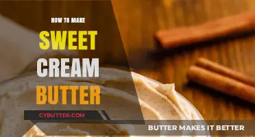 Deliciously Easy: Homemade Sweet Cream Butter Recipe