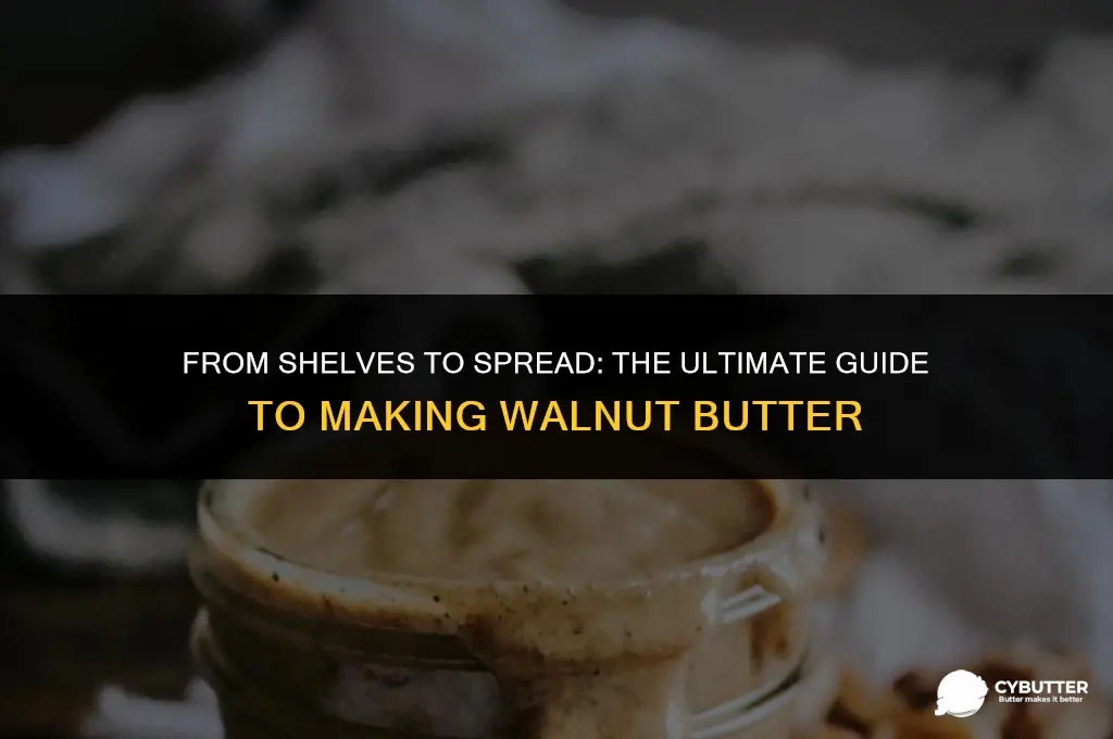 how to make walnut butter