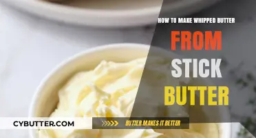 Transforming Stick Butter into Fluffy Whipped Delight