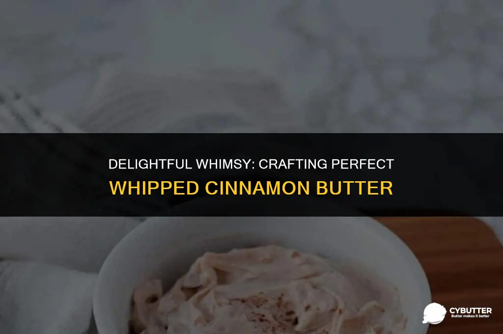 how to make whipped cinnamon butter
