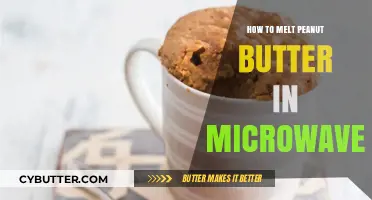 Quick and Easy: Melting Peanut Butter in the Microwave