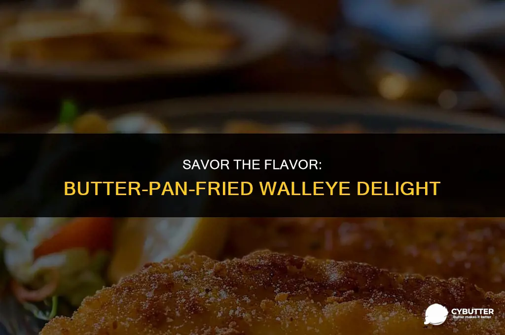 how to pan fry walleye in butter