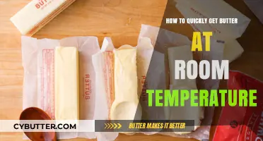 Quickly Soften Butter to Room Temperature: Simple and Effective Methods