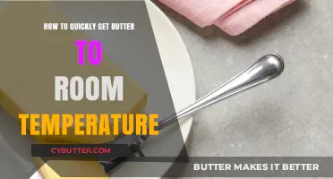 Quickly Soften Butter: Simple Tips for Room Temperature Consistency