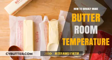 Effortless Butter Softening: A Quick Guide to Room Temperature Bliss
