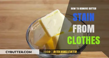 Effortless Stain Removal: Say Goodbye to Butter Marks on Clothes