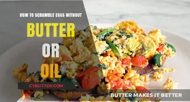 Fluffy and Healthy: Scrambling Eggs Without Butter or Oil