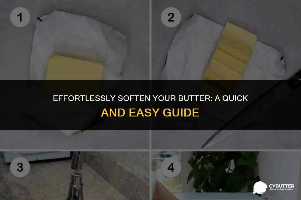 how to soften a stick of butter