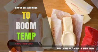 Effortless Butter Softening: A Quick Guide to Room Temperature Perfection