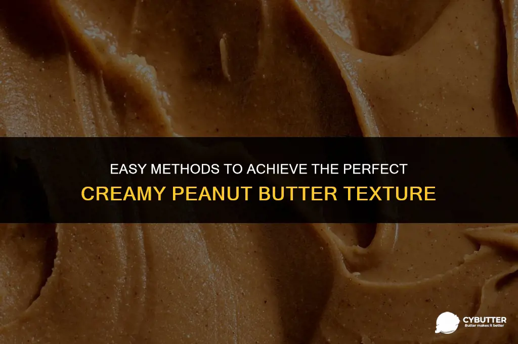 how to soften peanut butter