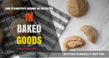 Swap Butter with Coconut Oil: Easy Baking Substitutions for Healthier Treats